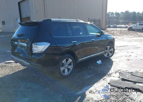 2012 Toyota Highlander Limited V6 из США, поврежденный, VIN 5TDYK3EH4CS088596